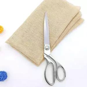 [RIZPICK]실버 스텐 재단가위(26.5cm) 행사용 커팅식 금장가위
