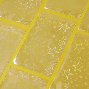 큰별포카비닐 투명포토카드수집포카홀더 접착식앨범정리 3인치 50매