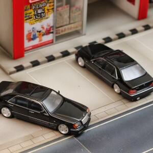 Sw 1:64 메르세데스 벤츠 S600 블랙 리미티드 에디션 모델카