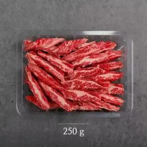 명품한우금오 냉동 암소) 한우1등급 꽃갈비살250g+갈비살250g