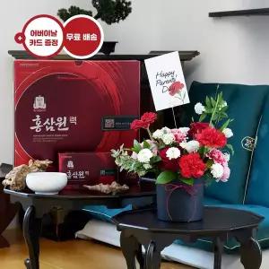 [유어버스데이](어버이날)카네이션 센터피스+정관장 홍삼원력