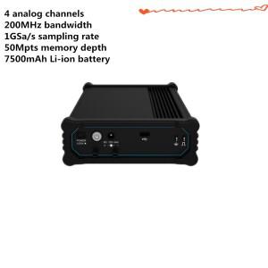 Micsig VATO2004 분리형 자동차 오실로스코프 200Mhz 4채널 50Mpts 샘플링 속도 1GSa/S 디지털 진단 7500mA