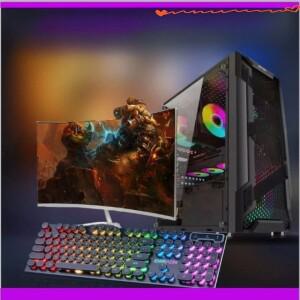e스포츠 게임 라이브 방송 사무용으로 적합한 데스크탑 컴퓨터 풀세트 - 완제품 게이밍 PC