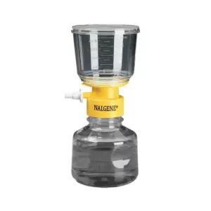 날진 MF75 시리즈 폴리스티렌 실험실 필터 유닛 옐로우 칼라 0.2 마이크론 막 직경 50mm 용량 250mL (12개