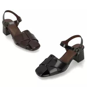 엘칸토 인텐스 여성 크로스 스트랩 샌들 5cm LCWO38I613