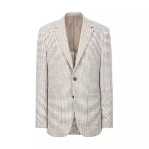 [롯데백화점]질스튜어트 [THE TWILL] [GUABELLO] 울린넨 마이크로 체크 자켓 JNJA6B601I1