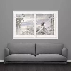 방풍비닐 CWO039O0 창문용(200x120cm) 베란다창문 외풍차단커튼