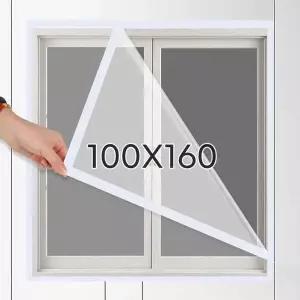 난방비 EUZ644O5 절약 찍찍이 DIY 창문 방풍 비닐 100X160