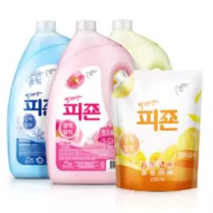 섬유유연제 피죤 3100mlx3개+2300mlx1개 (향4종택) 블루