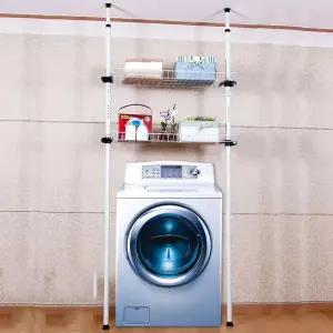 선반식행거 JSR348I0 철망수납행거 파이프조립행거 세탁기행거