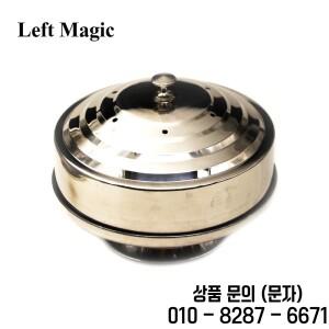 파이어 도브 팬 더블 로드 매직 트릭 실버 스테이지 나타나는 환상 액세서리