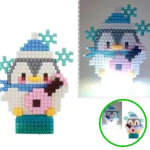 MF08 블록 무드등 펭귀니 LED 조명 어린이 취침등 인테리어