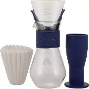 칼리타 웨이브 스타일 UP 세트 사이즈 185 500ml 서버 파란색