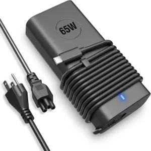 Latitude 3000용 65W USB C 노트북 충전기 5000 7000 XPS 2 3 크롬북 4 레노버 씽크패드 요가 Acer 프로