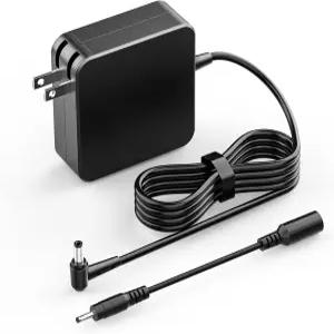 HFLRZZ 65W Laptop Charger Comible with Q55L X55M X555L X550C X55 U56E Q500A Q30L R554L S400C S500C