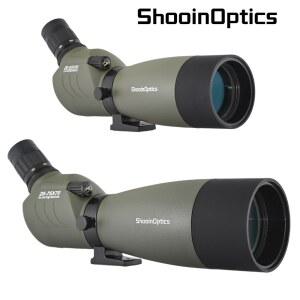 필드스코프 망원경 SHOOIN SPOTTING SCOPE 2060X60 단안경 2575X70 관찰 조류 FMC SCY