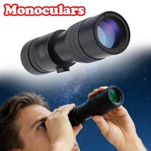 필드스코프 망원경 단안 관측경 300X 관찰 스마트폰 콘서트 40MM HD 조류 저조도 휴대폰 사진 야외 하이킹