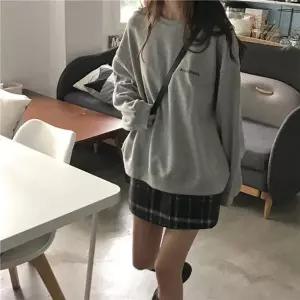 오버핏 여자 티셔츠 맨투맨티 나들이 캐쥬얼 커플티