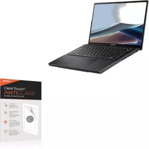 ASUS Zenbook Duo 노트북과 호환되는 BoxWave 화면 보호기(14인치) - 클리어터치 안티 글레어(2팩) 지문