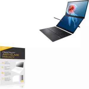 ASUS Zenbook Duo UX8406MA-DS76T와 호환되는 BoxWave 화면 보호기 - 클리어터치 안티 글레어 프라이버시