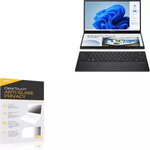 ASUS Zenbook Duo UX8406MA-PS99T와 호환되는 BoxWave 화면 보호기 - 클리어터치 안티 글레어 프라이버시