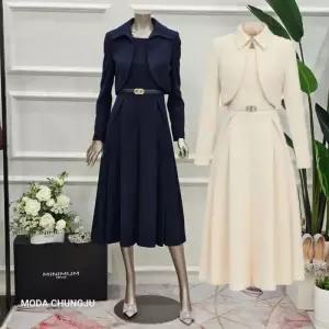 [미니멈]MD 볼레로 자켓 투피스스타일 원피스 MD MXDAWO1300 M_CJ