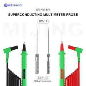 Mijing BX12 휴대 휴대폰 태블릿 수리 초전도 멀티 미터 펜 전자 부품 측정 도구