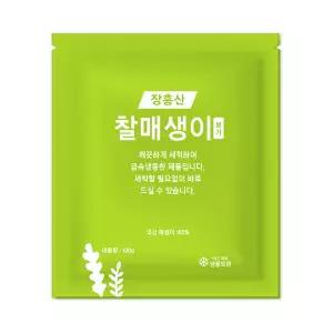 [하프클럽/해동찬가]국내산 장흥 찰 매생이 100g x 5팩