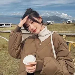 [하프클럽/]걸스 스타일 누빔자켓 숏재킷 재킷 베이직핏 보온퀼팅 방풍보온