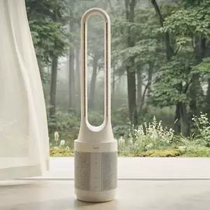 한경희 공기청정 BLDC 날개없는 선풍기 리모컨 헤드분리형 NF5000