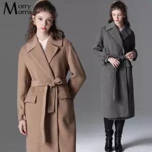 [모리모리스][모리모리스] 백 플랩 오픈 핸드메이드 밸티드 울코트