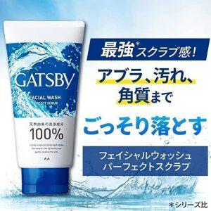 GATSBY 갸스비 퍼펙트 스크럽 페이스 워시 130g 3팩