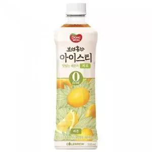 [셀러허브]동원 보성홍차 아이스티 제로 레몬차 500ml x 24개 (S10080310)