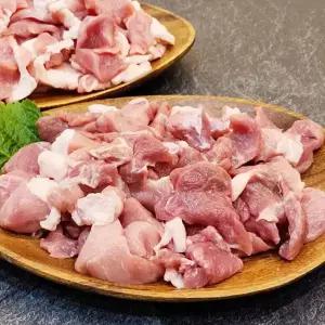국내산 보성녹돈 뒷다리살 500g 찌개용 2팩