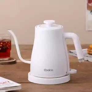 키친플라워 초고속 가열 꾸테 전기 드립 주전자 커피포트 전기포트 1.2L