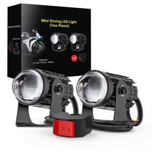 미니 주행등 컬러 모토 실내 조명 듀얼 무드등 스쿠터 1PCS 오토바이 4LED