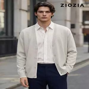 [지오지아]면100% 디테일 가디건 (AEE1EC1101)