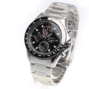 [세이코] SEIKO 시계 알람 크로노 그래프 해외 모델 SNA487PC 남성 역 수입품