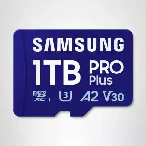플러스 마이크로SD 메모리 카드 + 어댑터 1TB MicroSDXC 최대 180MB /s 풀 HD 및 4K UHD UHS-I C10 U3 V30