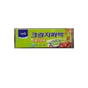 [콩심팥심]지퍼백 크린랩 18x20cm 20매 x2 - 식자재 용품 식자재유통 대량도매