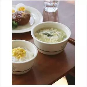 D14 티니블랑 파밍스마켓 공기 대접 스프볼 홈카페분위기 주방식기