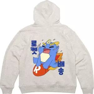 [RIZPICK]헤비후드티 뒷면 배송 로켓 디자인 옷 프린팅