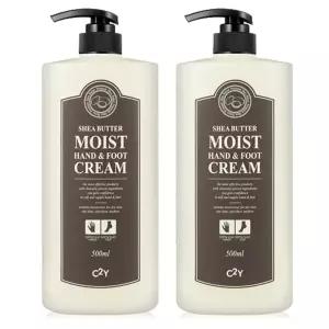 쉐어버터 모이스처 대용량 핸드크림 500ml 2개(총 1000ml) 풋크림 핸드로션
