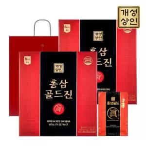 홀라이프 홍삼골드진 50ml x 30포 1+1 총 60포+쇼핑백