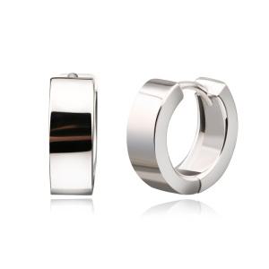 실버 링스턴귀걸이 925 silver 남자 침 원터치링 한쌍