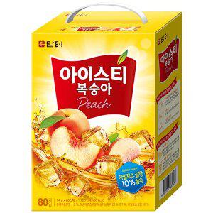 [동서]담터 복숭아 아이스티 / 레몬 아이스티 80T [티오/애플/애사비/애플식초]