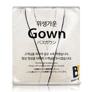 까운비닐 (인쇄o) 1000장 가운 비닐 포장지 호텔용품