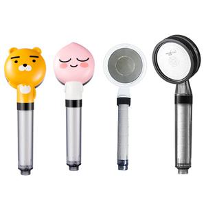 대림바스 디클린 샤워헤드 카카오프렌즈 라이언 어피치 고급형 실속형  녹물제거 염소제거 수압상승