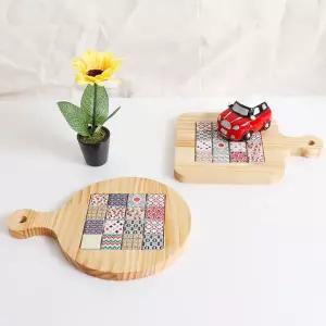 타일 손잡이 냄비받침 만들기 키트 티코스터 반제품 diy 받침대 냄비