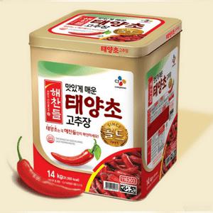 맛있게 매운 태양초 고추장 골드 14KG